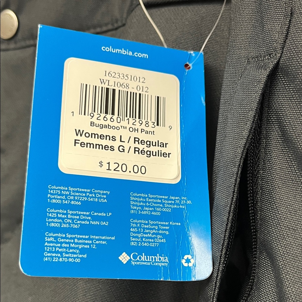 💕NWT Women's Bugaboo™ Omni-Tech Insulated Snow/Ski Pants, Black, Large❄️ - Picture 4 of 10